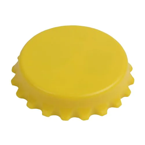 ABS and metal, bottle top-shaped, screw-top and bottle opener with magnets ABS and metal, bottle top-shaped, screw-top and bottle opener with magnets