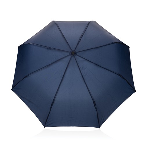 Mini parapluie 21" à ouverture auto en bois d'acacia Kaycey