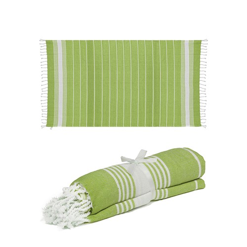 FOUTA BEACH TOWEL/PAREO 100% recycled cotton (170 gr/m²)