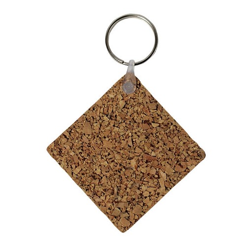 PP AND CORK KEYCHAIN ??25CM2 F/V CUSTOMIZABLE