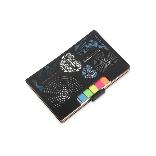 Carnet avec des post-it STIKLO A6
