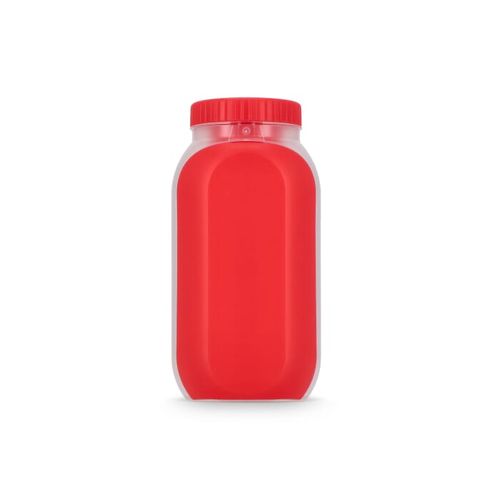 All-in-One Lunch Bowl Container with Sauce Compartment & Spoon-fork