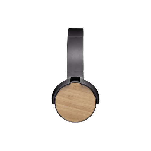 Casque bluetooth pliable en ABS et bambou