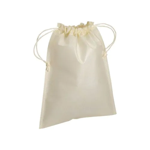 Sac avec coulisse en pas tisse 80g/m2, 25 x 30 cm Sac avec coulisse en pas tisse 80g/m2, 25 x 30 cm