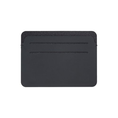Anti-RFID card holder made of soft PU. With six card compartments and RFID logo Anti-RFID card holder made of soft PU. With six card compartments and RFID logo