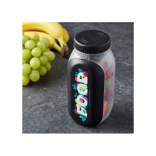 All-in-One Lunch Bowl Container with Sauce Compartment & Spoon-fork All-in-One Lunch Bowl Container with Sauce Compartment & Spoon-fork