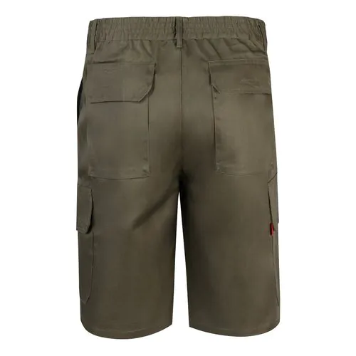VL CHIONE. Bermuda sergé, multipoches (200g/m²), en coton (35%) et polyester (65%) VL CHIONE. Bermuda sergé, multipoches (200g/m²), en coton (35%) et polyester (65%)