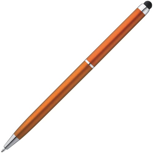 Plastic pen with touch function