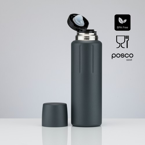 SCANDIC SET: VACUUM THERMOS & AUTOMATIC UMBRELLA