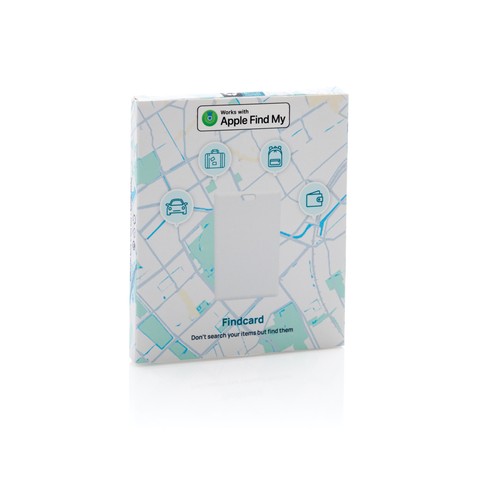 Findcard RCS recycled plastic item finder card Findcard RCS recycled plastic item finder card