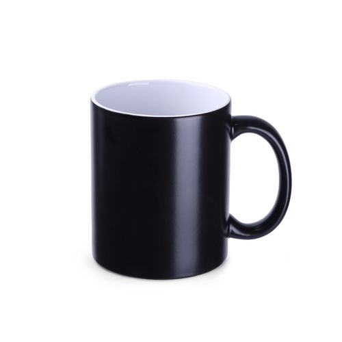 Tazza per sublimazione Tomek Magic Matt 300ml nero/bianco Tazza per sublimazione Tomek Magic Matt 300ml nero/bianco