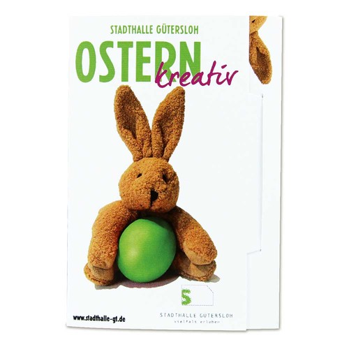 Colour-card Five - with digital printing