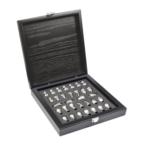 CHESS GAME LUX BOX LEGNO - 230x230 mm CHESS GAME LUX BOX LEGNO - 230x230 mm