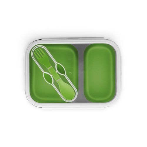 DILL. Lunchdoos. Intrekbare hermetische doos in siliconen en PP (480 en 760 mL) DILL. Lunchdoos. Intrekbare hermetische doos in siliconen en PP (480 en 760 mL)