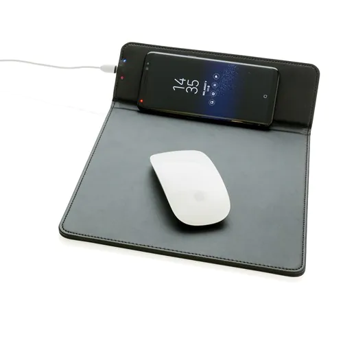 Tapis de souris avec chargeur à induction 5W Tapis de souris avec chargeur à induction 5W