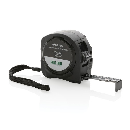 Gear X measuring 5M tape with 30M laser Gear X measuring 5M tape with 30M laser