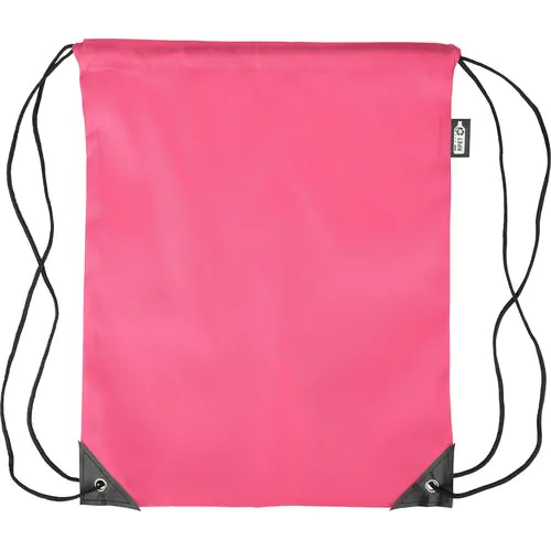 Recycled rPET polyester (210D) drawstring backpack Enrique Recycled rPET polyester (210D) drawstring backpack Enrique