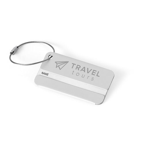 EMIL. Aluminium luggage tag EMIL. Aluminium luggage tag