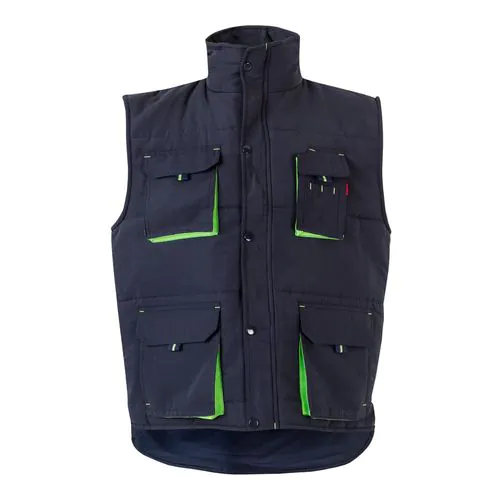 VL NERGAL. Padded vest, two-tone, multi-pocket (120g/m²), in polyester (100%) VL NERGAL. Padded vest, two-tone, multi-pocket (120g/m²), in polyester (100%)