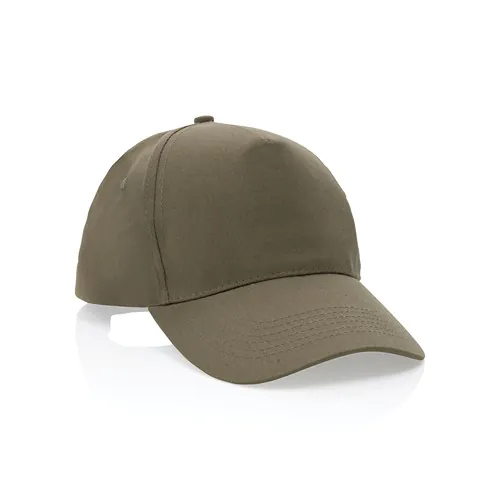 Casquette 5 panneaux en coton recyclé 190gr IMPACT Casquette 5 panneaux en coton recyclé 190gr IMPACT