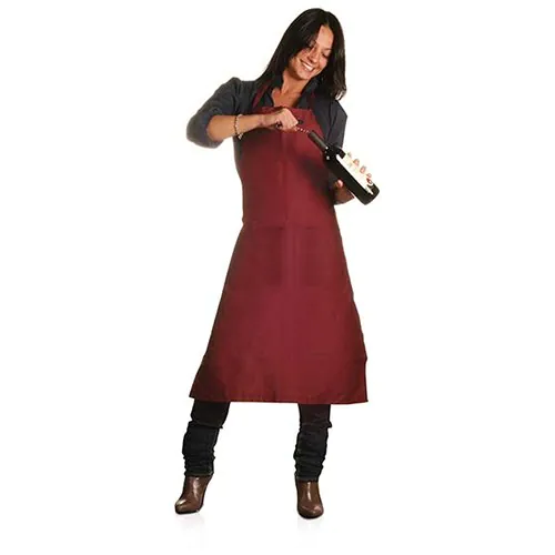 CLASSIC KITCHEN APRON IN 65% POLYESTER - 35% COTTON (240 gr/m²)