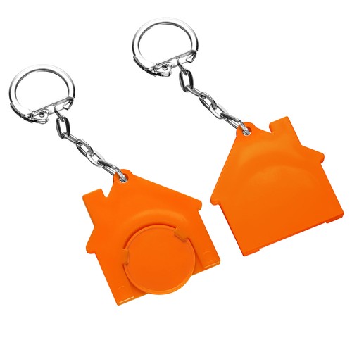 Chip holder with 1€ chip "house"