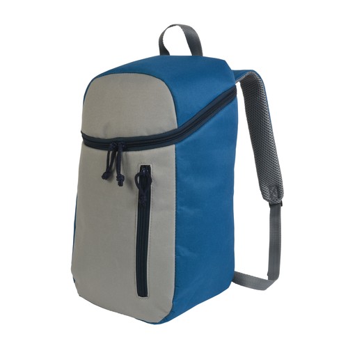 600 polyester cooler bag with front pcket and padded inner