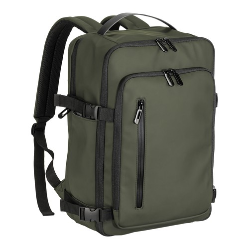 Laptop backpack (15) made of water resistant soft PU Laptop backpack (15) made of water resistant soft PU