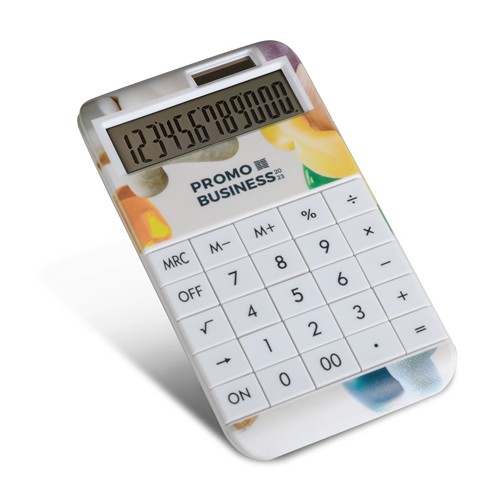 12 DIGIT PLASTIC DESKTOP CALCULATOR