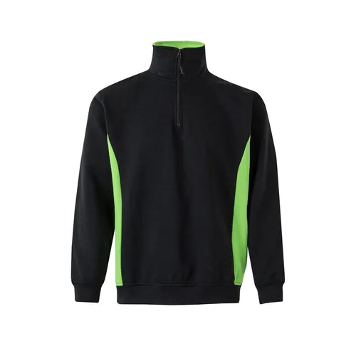 VL SVAROG. Sudadera de rizo bicolor (260g/m²), en poliéster (65%) y algodón (35%)