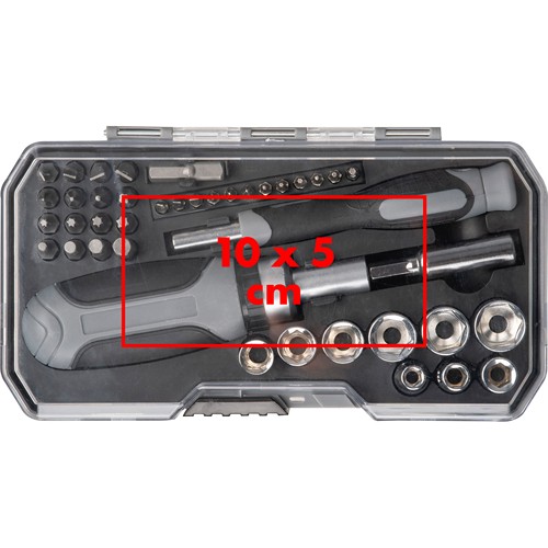 41-piece tool set incl. ratchet