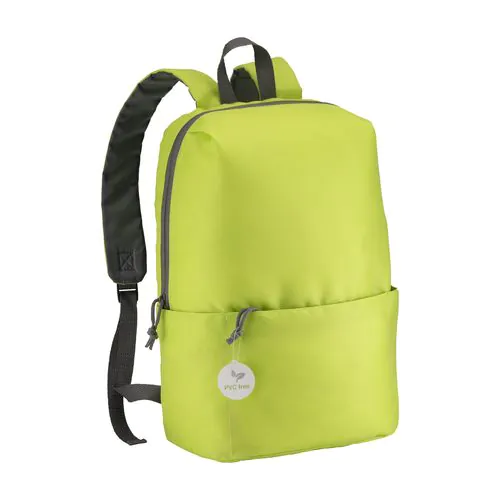 PVC-free polyester 4 pockets backpack with four pockets, adjustable shoulder straps PVC-free polyester 4 pockets backpack with four pockets, adjustable shoulder straps