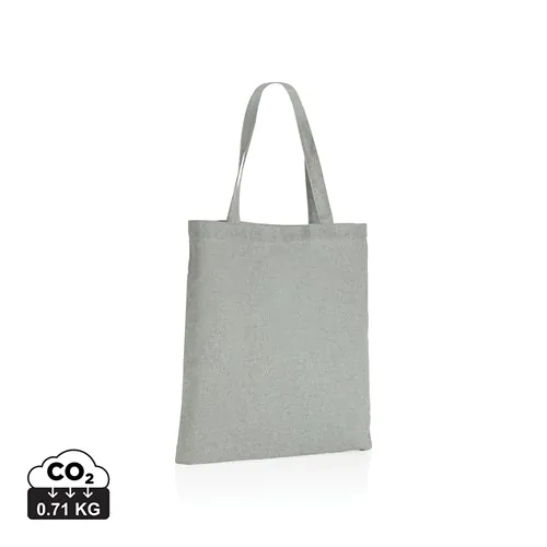 Impact AWARE™ gerecycled katoenen draagtas 145gsm