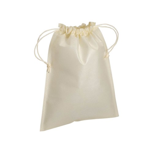 Sac avec coulisse en pas tisse 80g/m2, 25 x 30 cm Sac avec coulisse en pas tisse 80g/m2, 25 x 30 cm