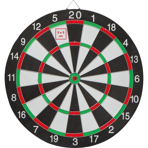Dartboard with arrows