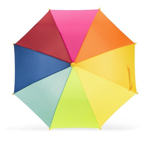 OLIVIA. 19" kleurrijke kinderparaplu van 190T polyester