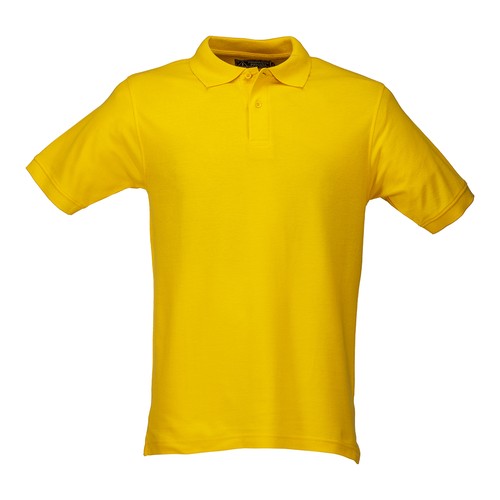 100% piqué cotton (180 g/m2) short-sleeved polo shirt with two-button collar 100% piqué cotton (180 g/m2) short-sleeved polo shirt with two-button collar