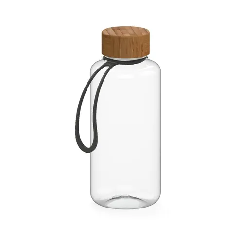 Gourde "Natural" transparente incl. attache, 1,0 l