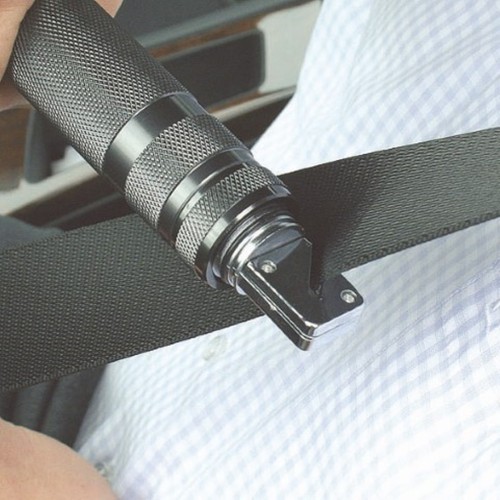 Metmaxx® LED MegaBeam safety lamp "PocketSecurity" silver