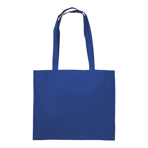 Shopper avec soufflet en coton 200 g/m2, anses longues
