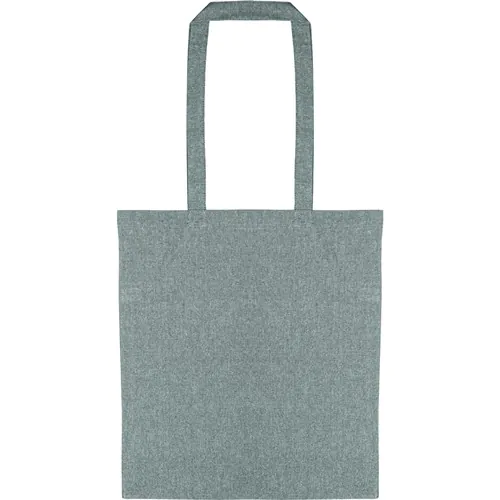 100% RECYCLED COTTON (150 gr/m²) SHOPPING BAG WITH GUSSET