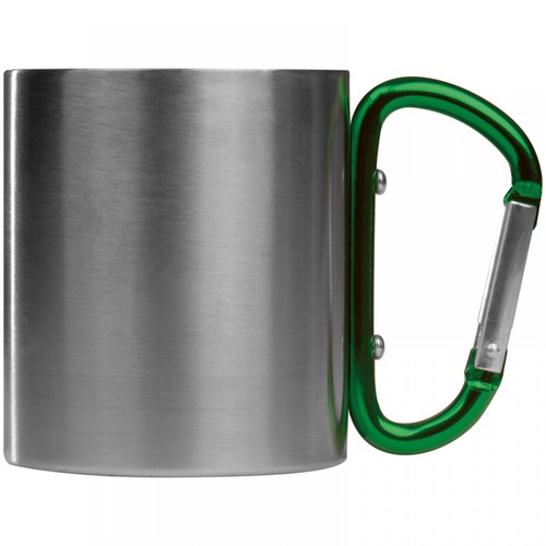Tasse en métal avec mousqueton 180ml