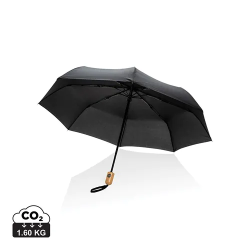 21" Impact AWARE™ RPET 190T bamboe auto open/dicht paraplu 21" Impact AWARE™ RPET 190T bamboe auto open/dicht paraplu