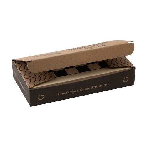 CheckMate Game Box 3-in-1 spel CheckMate Game Box 3-in-1 spel