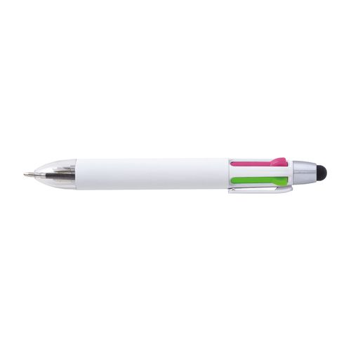 penna a sfera multicolore