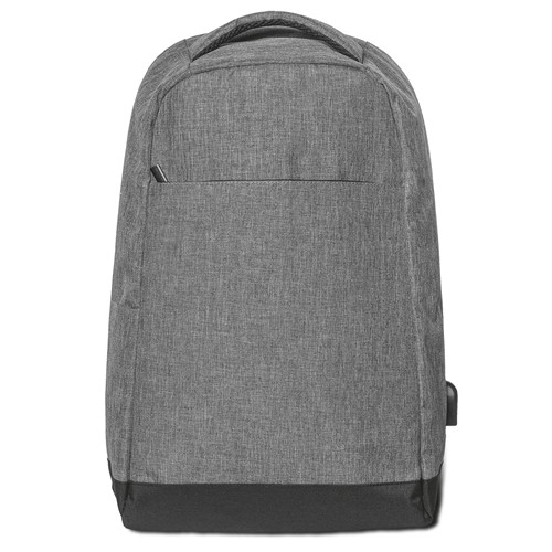 SAC A DOS ANTI-VOL A L’ETALAGE EN POLYESTER 300D AVEC SORTIE USB