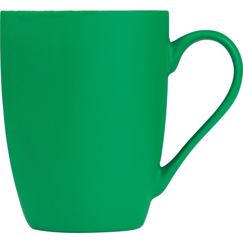 Rubberized ceramic mug