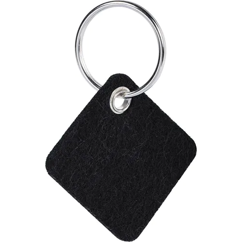KEY CHAIN IN RPET FELT AND METAL KEY CHAIN IN RPET FELT AND METAL