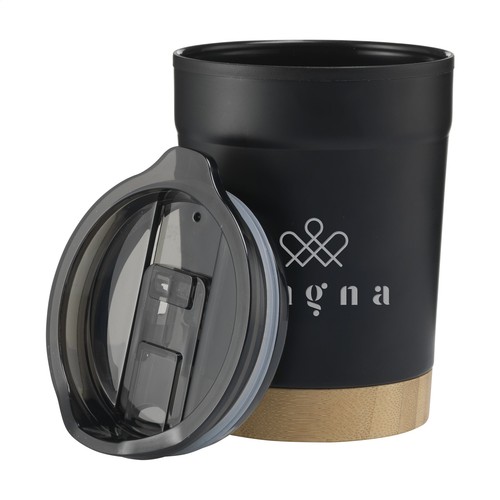 Kobe Bamboo RCS Recycled Steel 350 ml coffee cup Kobe Bamboo RCS Recycled Steel 350 ml coffee cup