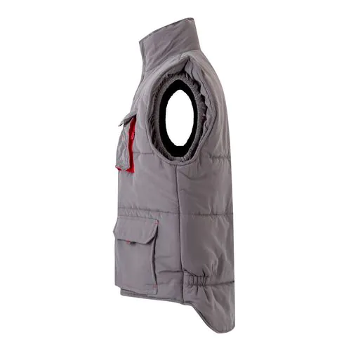 VL NERGAL. Padded vest, two-tone, multi-pocket (120g/m²), in polyester (100%) VL NERGAL. Padded vest, two-tone, multi-pocket (120g/m²), in polyester (100%)